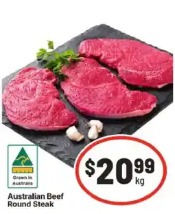 IGA Australian Beef Round Steak offer