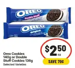 IGA Oreo Cookies or Double Stuff Cookies offer