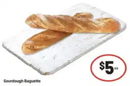 IGA Sourdough Baguette offer