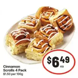 IGA Cinnamon Scrolls offer