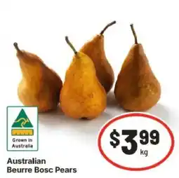 IGA Australian Beurre Bosc Pears offer