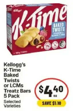 IGA Kellogg's K-Time Baked Twists offer
