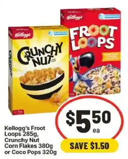IGA Kellogg's Froot Loops offer