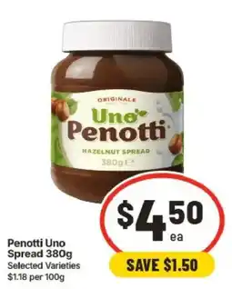 IGA Penotti Uno Spread offer