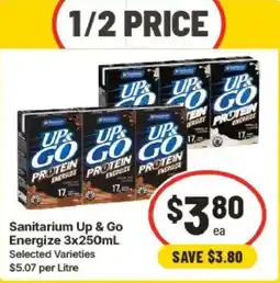 IGA Sanitarium Up & Go Energize offer