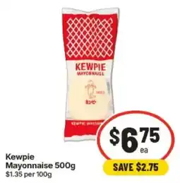 IGA Kewpie Mayonnaise offer
