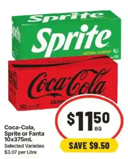 IGA Coca-Cola, Sprite or Fanta offer