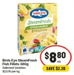 IGA Birds Eye SteamFresh Fish Fillets offer