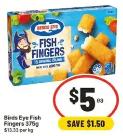 IGA Birds Eye Fish Fingers offer
