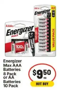 IGA Energizer Max AAA Batteries offer