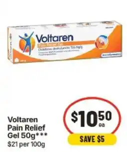 IGA Voltaren Pain Relief Gel offer