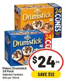 IGA Peters Drumstick Selected Varieties offer