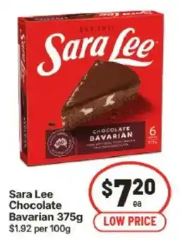 IGA Sara Lee Chocolate Bavarian offer