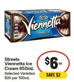 IGA Streets Viennetta Ice Cream offer