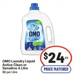 IGA OMO Laundry Liquid Active Clean offer