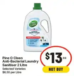 IGA Pine O Cleen Anti-Bacterial Laundry Sanitiser offer