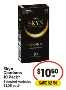 IGA Skyn Condoms offer