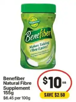 IGA Benefiber Natural Fibre Supplement offer