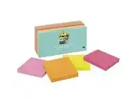 Officeworks Post-it Super Sticky Notes 76 x 76mm Miami 12 Pack offer