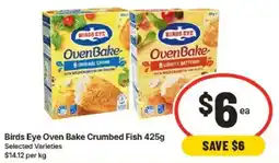 IGA Birds Eye Oven Bake Crumbed Fish offer