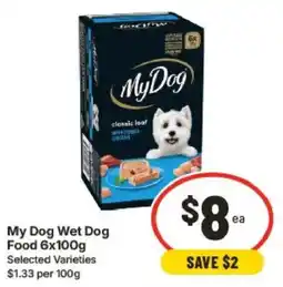 IGA My Dog Wet Dog Food offer