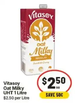 IGA Vitasoy Oat Milky offer