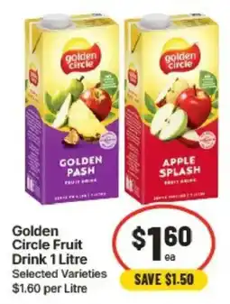 IGA Golden Circle Fruit Drink offer