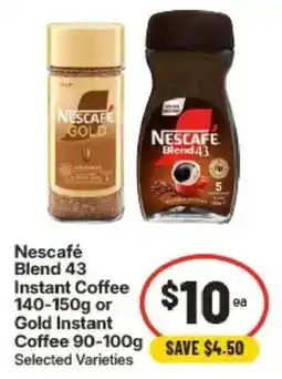 IGA Nescafe Blend 43 Instant Coffee offer