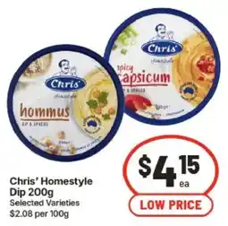 IGA Chris' Homestyle Dip offer