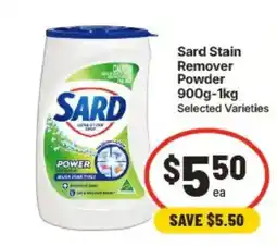 IGA Sard Stain Remover Powder offer
