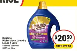 IGA Dynamo Professional Laundry Liquid offer