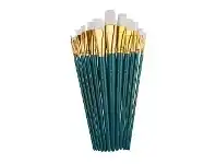 Officeworks Royal & Langnickel Medium White Paintbrush Set 12 Piece offer
