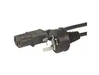 Officeworks Jackson Female 3 Pin IEC-C13 Power Cable 1.2m offer