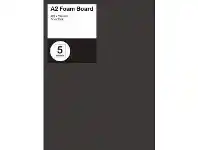 Officeworks Larson A2 Foam Board 5mm Black 5 Pack offer