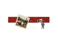 Officeworks Three By Three Magnetic Mini Strip Bulletin Board Red offer