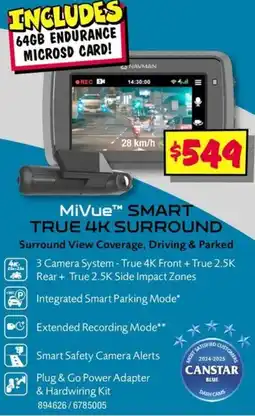 JB Hi-Fi Mivue smart true 4k surround offer