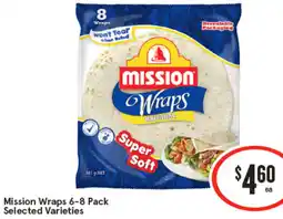 IGA Mission Wraps offer