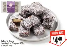 IGA Baker's Oven Lamington Fingers offer