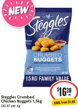 IGA Steggles Crumbed Chicken Nuggets offer