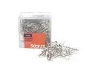 Officeworks J.Burrows 50mm Paper Clips Silver 300 Pack offer