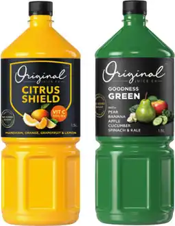IGA Original Juice Co Black Label Juice Selected Varieties offer