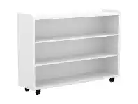 Officeworks Studymate Young Kids Educational 3 Shelf Unit White offer