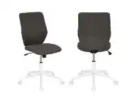 Officeworks Otto Malmo Medium Back Chair Dark Grey offer