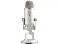Officeworks Blue Microphones Blue Yeti 3-Capsule USB Microphone Silver offer