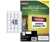 Officeworks Avery L47 Heavy Duty Labels 1200 Pack offer
