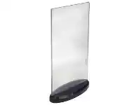 Officeworks Deflect-O deflecto DL Oval Base Sign Holder Clear offer