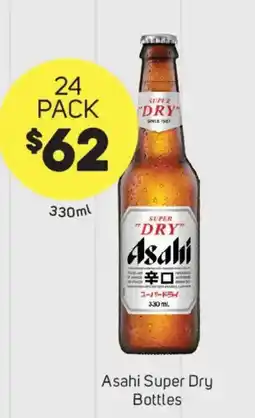 Foodland Asahi Super Dry Bottles offer