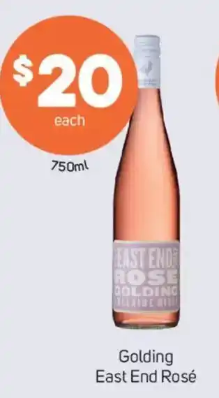 Golding East End Rosé