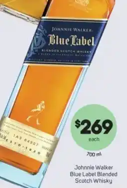 Foodland Johnnie Walker Blue Label Blended Scotch Whisky offer