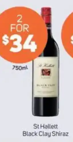 Foodland St Hallett Black Clay Shiraz offer